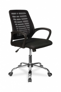 Кресло College CLG-422 MXH-B Black