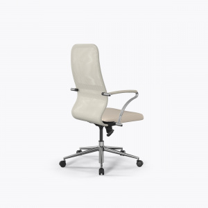 Офисное кресло Sit 8 B2-9K - X2+Extra /Uh00/Wh12/K15cL(M09.B23.G18.W02), Молочный, Арт. z509384803 в магазине 5kresel
