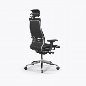 Офисное кресло METTA Samurai B2-10D - Infinity /Kc06/Nc06/D04P/H13mL-3D(M26.B32.G25.W25), Черный, Черный