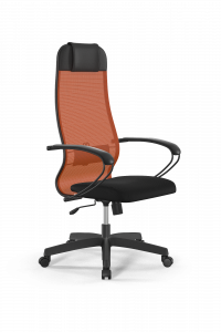 Офисное кресло Sit 10 B1-111K - X2+UMF(X1) /Ub00/Wh00/K1bL(M09.B02.G15.W01), Оранжевый-Черный, Арт. z252341344 в магазине 5kresel