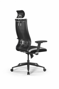Офисное кресло Sit 10 B2-170D - T+UMF(SY271)+Extra /Kb38/Wh09/D03P/H3mL-Pf-2D(M09.B11.G18.W02), Черный-Белый, Арт. z509225885 в магазине 5kresel