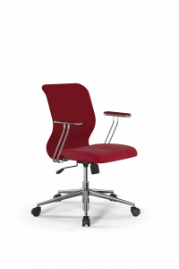 Купить офисное кресло Sit 8 Mr4-4T - Vivaldi /Uh00/Wh12/T4mV-c(M09.B23.G18.W01), Красный, Арт. z252342679 в магазине 5kresel