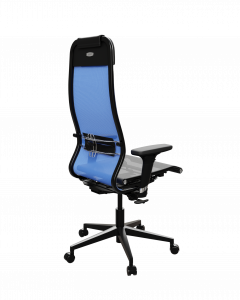 Офисное кресло ErgoLife Set 4/подл.200/осн.Synchro 002, Васильковый-Черный 55B.D.1.3A3, Арт. z55B.D.1.3A3 в магазине 5kresel