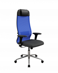 Офисное кресло ErgoLife Set 11/подл.200/осн.Sit 052, Синий-Черный 13F.D.1.2A3, Арт. z13F.D.1.2A3 в магазине 5kresel