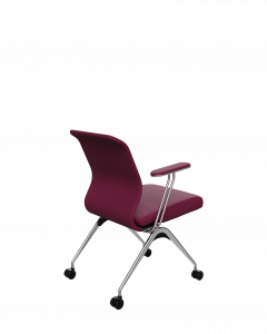 Купить офисное кресло Sit 8 Mr4-4T - Vivaldi /Uh00/Wh12/T4mV-c(F53.W02), Сливовый, Арт. zEF.4D.1.663 в магазине 5kresel