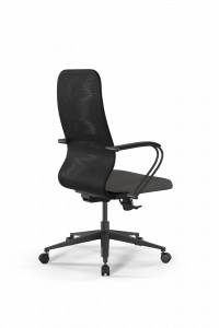 Офисное кресло SynchroSit 8 B2-9K - X2+Bahama /Uh00/Wh12/K3bL(M25.B11.G19.W02), Черный-Тем.серый, Арт. z509231480 в магазине 5kresel