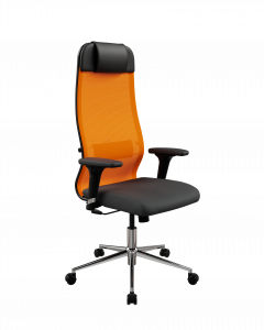 Офисное кресло ErgoLife Set 11/подл.200/осн.Sit 052, Оранжевый-Черный 141.D.1.2A3, Арт. z141.D.1.2A3 в магазине 5kresel