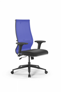 Офисное кресло Sit 10 B2-163D - T+Extra /Km00/Wm12/D02P(M09.B11.G19.W02), Васильковый-Черный, Арт. z509225205 в магазине 5kresel
