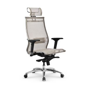 Купить офисное кресло Samurai S-3.05 MPES, Молочный, Арт. z312819731 в магазине 5kresel
