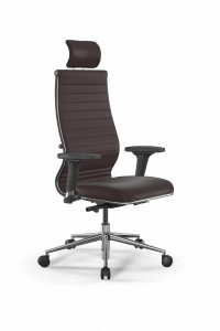 Офисное кресло SynchroSit 10 B2-161D - Extra /Km02/Wm12/D02P/H3mL-2D(M24.B23.G18.W03), Темно-коричневый, Арт. z509230599 в магазине 5kresel