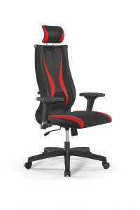 Офисное кресло Sit 10 B2-170D - T+UMF(SY271)+Extra /Kb38/Wh09/D02P/H3mL-Pf-2D(M09.B02.G15.W01), Черный-Красный, Арт. z509225830 в магазине 5kresel