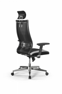 Офисное кресло Sit 10 B2-170D - T+UMF(SY271)+Extra /Kb38/Wh09/D03P/H3mL-Pf-2D(M09.B22.G18.W02), Черный-Белый, Арт. z509215176 в магазине 5kresel
