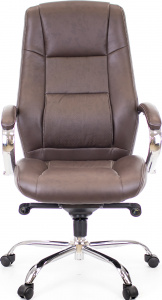 Купить Кресло для руководителя Кресло Everprof Kron (Крон) M Кожа Коричневый, Арт. eve5106 в магазине 5kresel