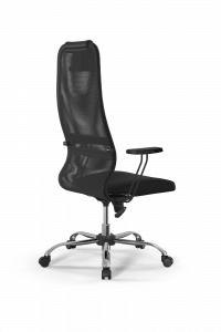 Купить офисное кресло Sit 8 B1-8T - X1+UMF(X1) /Uh00/Wh00/T1bp-b(M09.B21.G20.W01), Тем.серый-Черный, Арт. z509226820 в магазине 5kresel