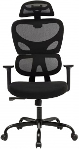 Офисное кресло Кресло Everprof Skill (Скилл) Сетка Черный, Арт. eve4999 в магазине 5kresel