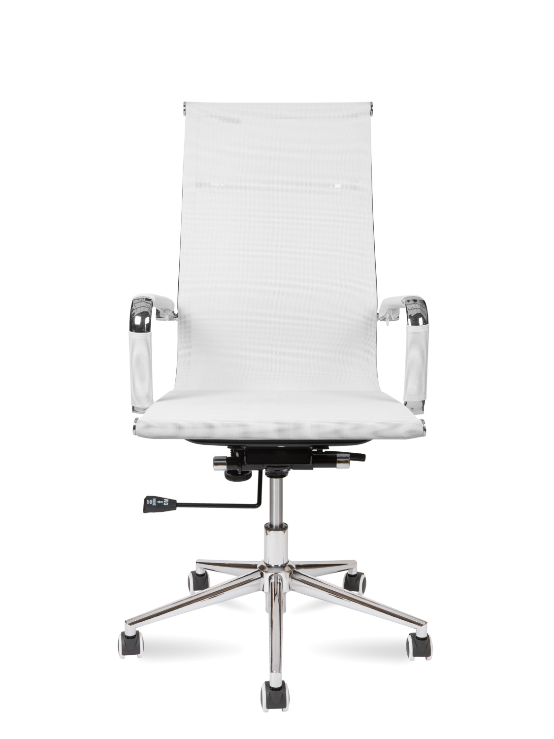 Офисное кресло NORDEN , Хельмут, (white) сталь + хром, белая сетка