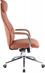 Купить офисное кресло Bell Экокожа Коричневый, Арт. eve5148 в магазине 5kresel