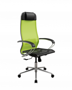 Купить офисное кресло ErgoLife Set 4/подл.131/осн.Synchro 052, Лайм-Черный 55C.16.1.403, Арт. z55C.16.1.403 в магазине 5kresel