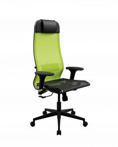 Офисное кресло ErgoLife Set 4/подл.200/осн.Synchro 002, Лайм-Черный 55C.D.1.3A3, Арт. z55C.D.1.3A3 в магазине 5kresel