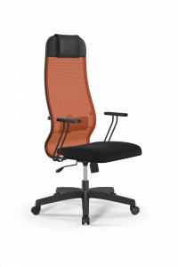 Офисное кресло Sit 10 B1-111T - X2+UMF(X1) /Ub00/Wh00/T1bp-b(M09.B02.G15.W01), Оранжевый-Черный, Арт. z509222563 в магазине 5kresel