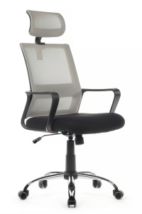 Кресло Mint RCH 1029HB Серый/Черный