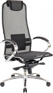 Купить Кресло для руководителя Кресло Everprof Deco (Дэко) Сетка Черный, Арт. eve4905 в магазине 5kresel