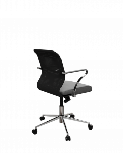 Купить офисное кресло Sit 8 M4-9K - X2+Bahama /Uh00/Wh12/K15cF(M09.B23.G18.W01), Черный-Тем.серый, Арт. z290.5C.1.2A2 в магазине 5kresel
