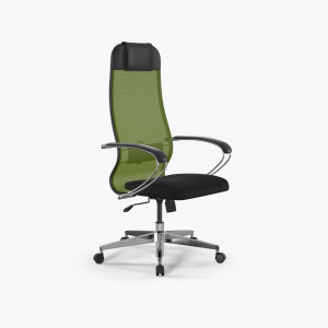 Офисное кресло Sit 10 B1-111K - X2+UMF(X1) /Ub00/Wh00/K1cL(M09.B22.G18.W02), Зеленый-Черный, Арт. z509222501 в магазине 5kresel