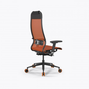 Купить офисное кресло SynchroSit 10 B1-104D - X2 /Um00/Nb00/D03P(M23.B11.G19.W37), Оранжевый, Арт. z509450768 в магазине 5kresel