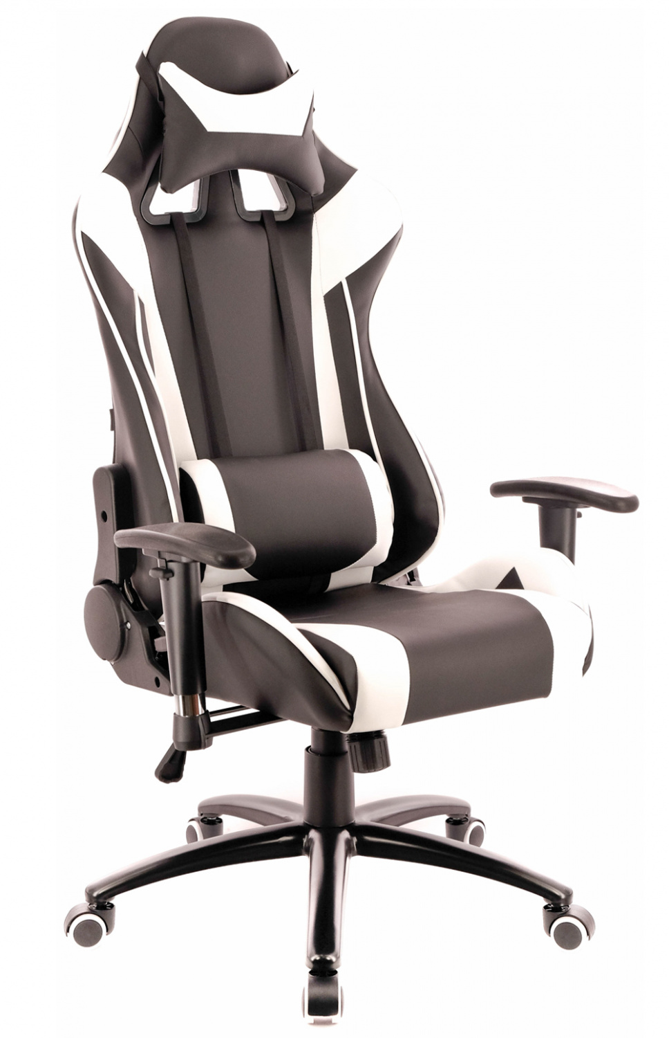 Офисное кресло Everprof Lotus S6 Экокожа Черный/Белый