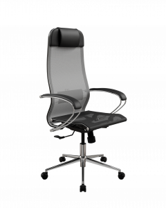 Офисное кресло ErgoLife Set 4/подл.131/осн.Synchro 052, Серый-Черный 55D.16.1.403, Арт. z55D.16.1.403 в магазине 5kresel