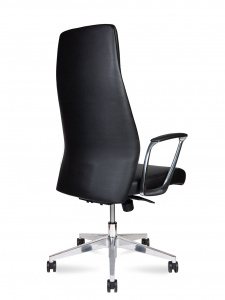 Купить Кресло для руководителя Nancy black leather, Арт. nord-00-00012445 в магазине 5kresel