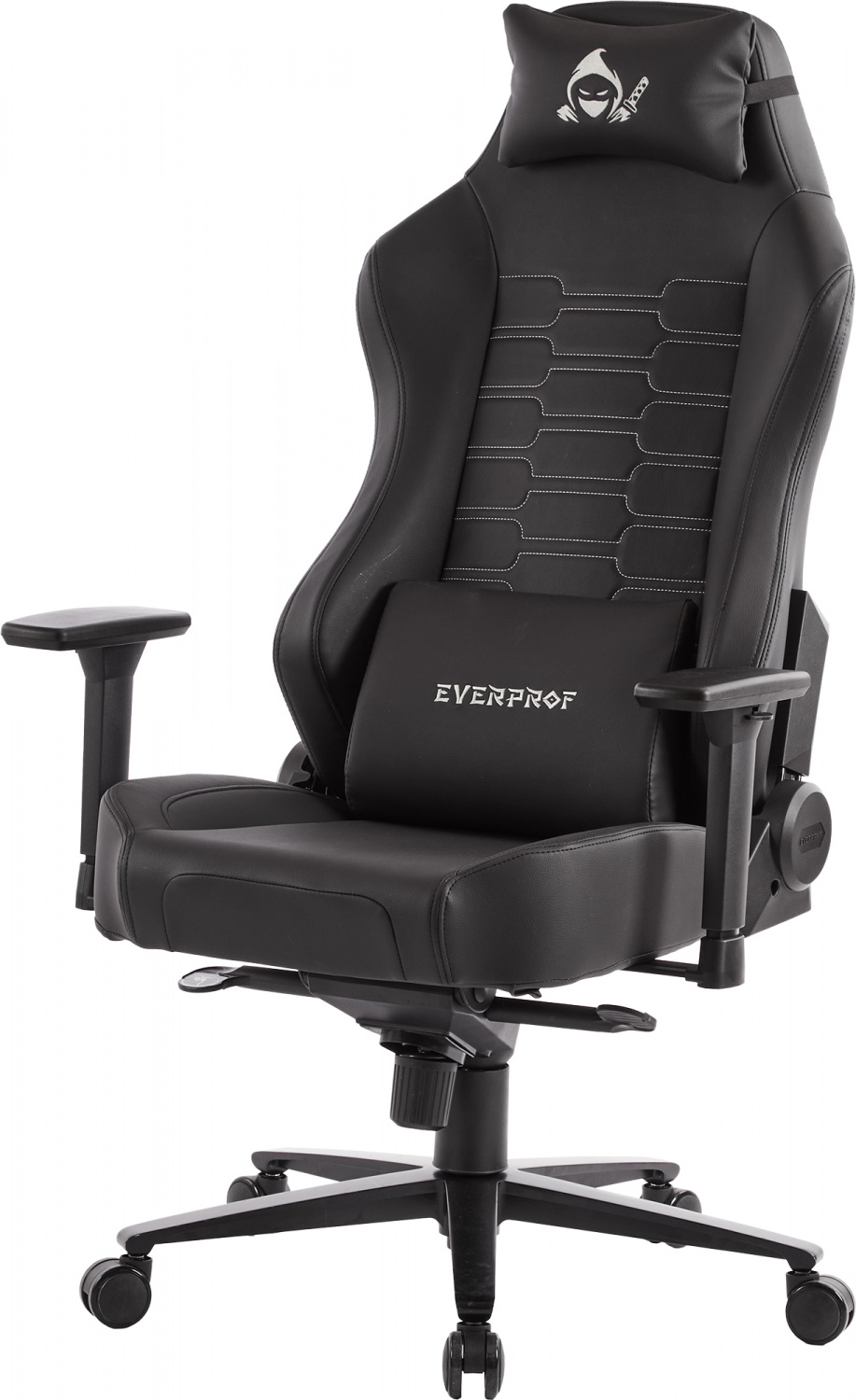 игровое кресло Everprof Геймерское кресло Everprof Blackshot (Блэкшот) Экокожа Черный