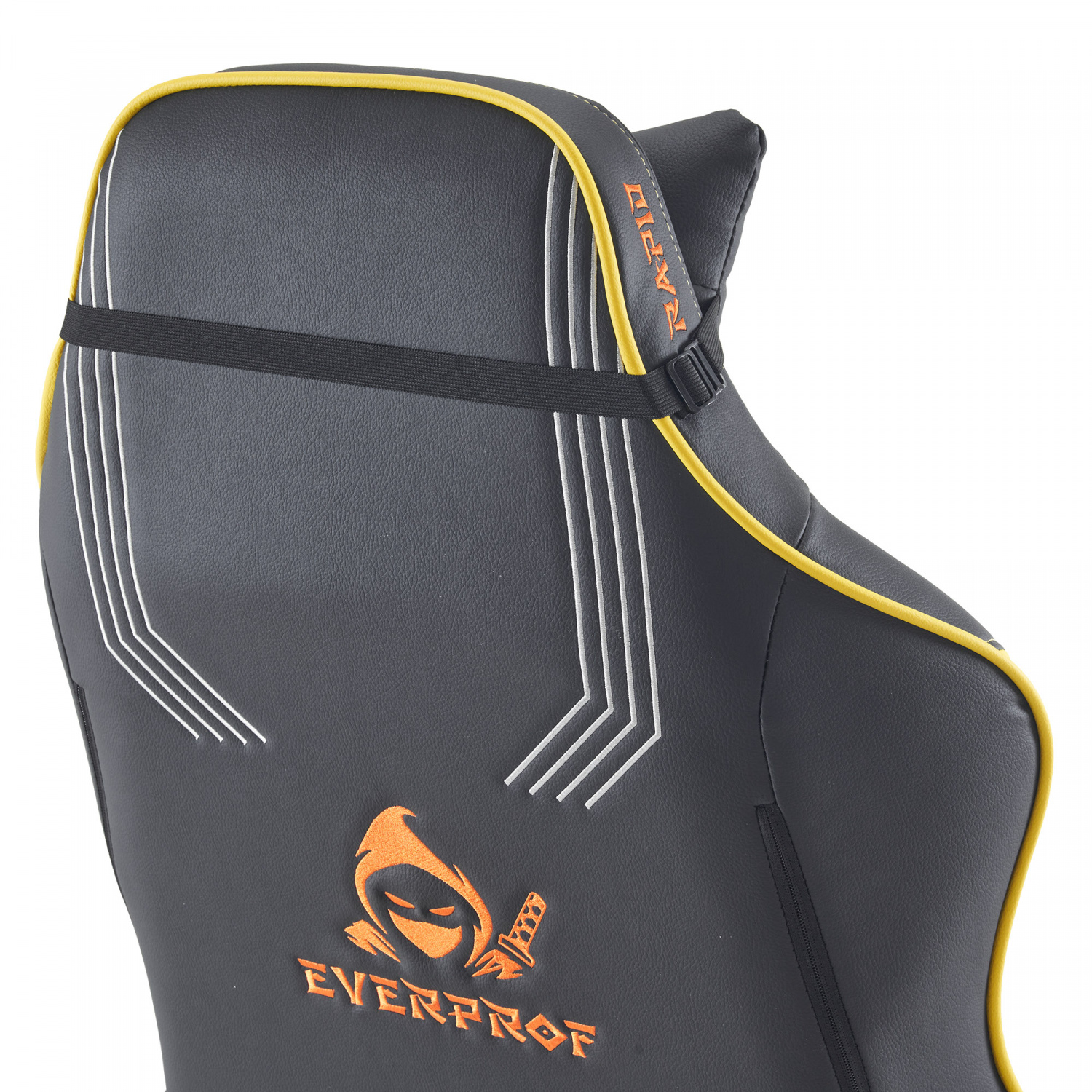 игровое кресло Everprof Геймерское кресло Everprof Rapid (Рапид) Экокожа Желтый