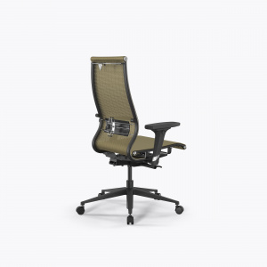 Офисное кресло SynchroSit 10 B2-107D - T /Km00/Nb00/D02P(M23.B11.G19.W02), Золотой ротанг, Арт. z509230155 в магазине 5kresel