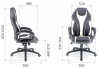 игровое кресло Everprof Кресло Everprof Wing (Винг) Экокожа Белый