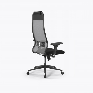 Купить офисное кресло Sit 10 B1-111D - X2+UMF(X1) /Ub00/Wh00/D02P(M09.B11.G19.W02), Св.серый-Черный, Арт. z509222235 в магазине 5kresel
