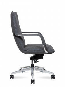 Офисное кресло Кресло офисное, Паркер LB фабрик, Parker LB fabric, серый войлок, алюминиевая база, Арт. nord-00-00016671 в магазине 5kresel