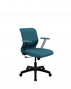 Купить офисное кресло Sit 8 Mr4-4T - Vivaldi /Uh00/Wh12/T4mV-b(M09.B02.G15.W01), Светло-синий, Арт. zF7.47.1.222 в магазине 5kresel