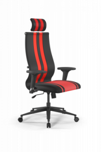 Sit 10 B2-187D - Extra /Kb40/Wh40/D02P/H3mL-G-2D(M09.B11.G19.W02), Черный-Красный