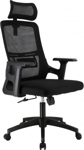 Офисное кресло Кресло Everprof EP-530 Black (Блэк) Сетка Черный, Арт. eve5022 в магазине 5kresel