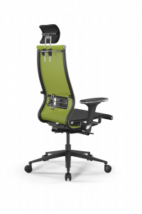 Офисное кресло SynchroSit 10 B2-107D - T /Km00/Nb00/D32P/H3mL-2D(M23.B11.G19.W03), Лайм-Черный, Арт. z509230391 в магазине 5kresel