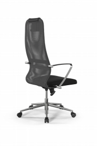 Купить офисное кресло Sit 8 B1-8K - X1+UMF(X1) /Uh00/Wh00/K5cL(M09.B23.G18.W01), Св.серый-Черный, Арт. z252342242 в магазине 5kresel