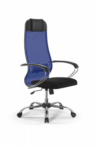 Офисное кресло Sit 10 B1-180K - X2+UMF(X1) /Um00/Wh00/K1cL(M09.B21.G20.W01), Синий-Черный, Арт. z509224888 в магазине 5kresel
