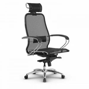 Купить офисное кресло Samurai S-2.04 Infinity Easy Clean, Черный, Арт. z316035953 в магазине 5kresel