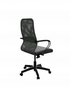 Купить офисное кресло Sit 8 B2-8K - X1+UMF(X1) /Uh00/Wh00/K3bL(M09.B02.G15.W01), Тем.серый-Черный, Арт. zE2.57.1.222 в магазине 5kresel