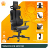 игровое кресло Everprof Геймерское кресло Everprof Serval X Экокожа Черный