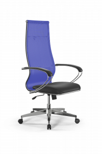 Офисное кресло Sit 10 B1-163K - T+Extra /Km00/Wm12/K1cL(M09.B22.G18.W02), Васильковый-Черный, Арт. z509224642 в магазине 5kresel