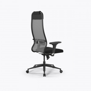 Офисное кресло Sit 10 B1-111D - X2+UMF(X1) /Ub00/Wh00/D02P(M09.B11.G19.W02), Серый-Черный, Арт. z316016310 в магазине 5kresel