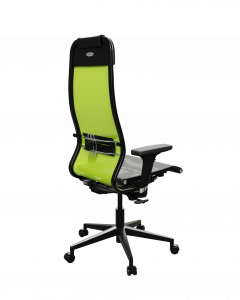 Офисное кресло ErgoLife Set 4/подл.200/осн.Synchro 002, Лайм-Черный 55C.D.1.3A3, Арт. z55C.D.1.3A3 в магазине 5kresel